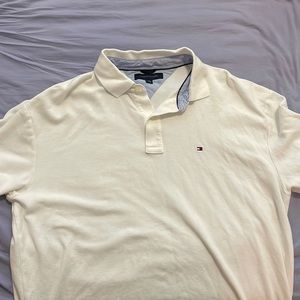White Tommy Hilfiger Polo- Mens XL